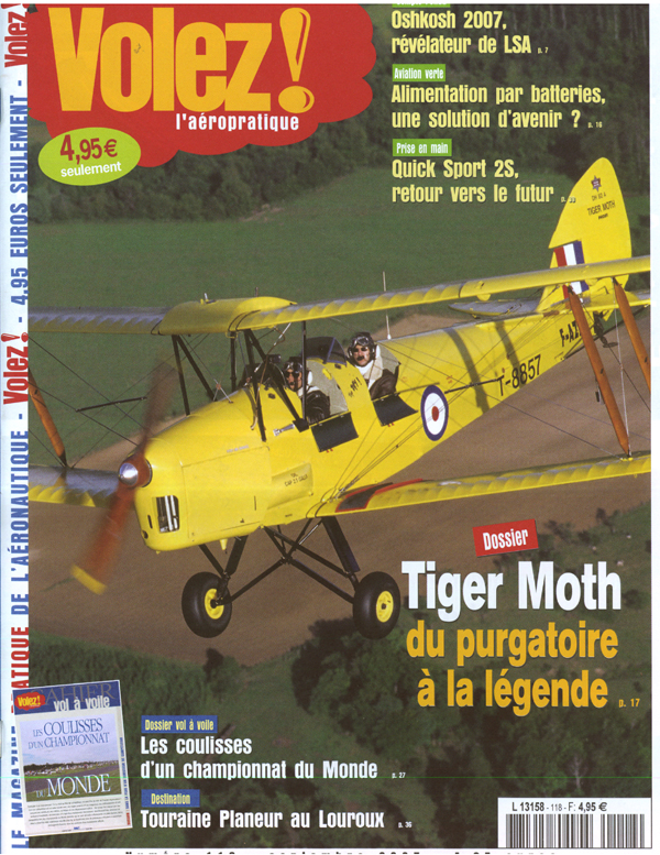 Pitet Air Service<br>Volez! numéro 118 (Septembre 2007)
